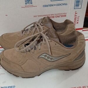 Saucony Tan Athletic Shoes Size 40/9D
